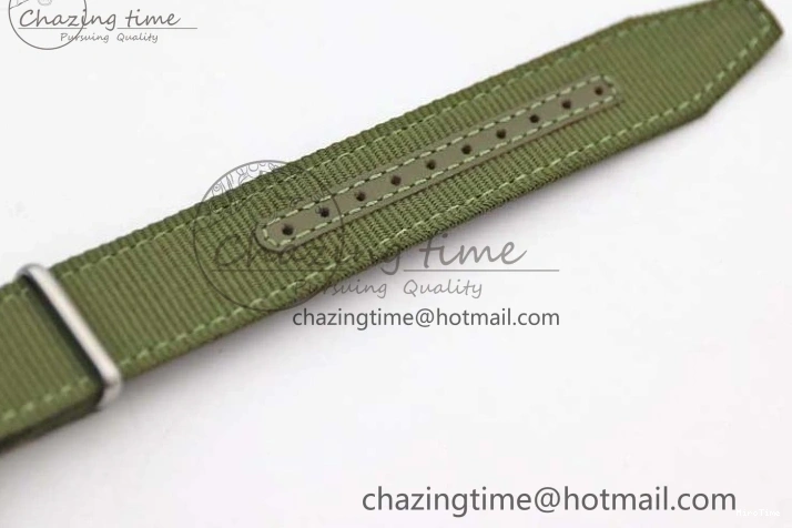 MIROTIME 0219 Packable Mark XVIII ‘TOPGUN SFTI’ Ceramic M+F Best Edition Black Dial on Green Nylon Strap 7048